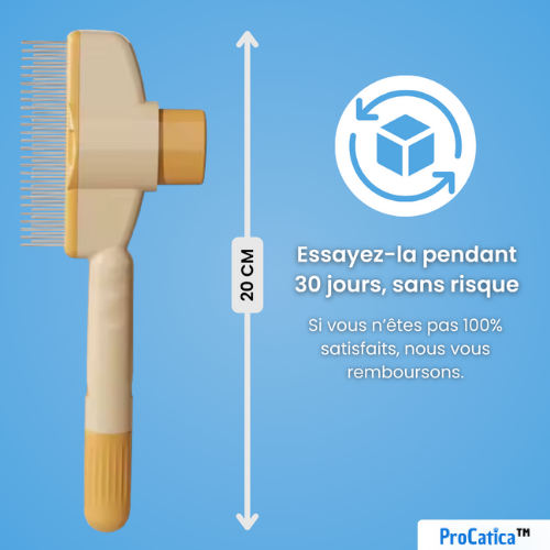 GentleBrush™ – De-Shedding Brush for Cats