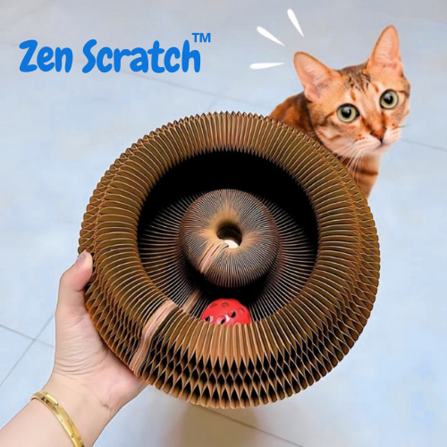 ZenScratch™ | Interactive Scratching Post for Cats