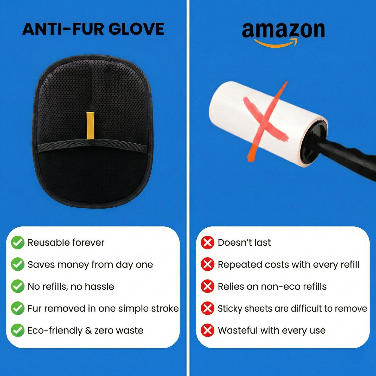 FurClean™ – Reusable & Eco-Friendly Cat Hair Removal Glove